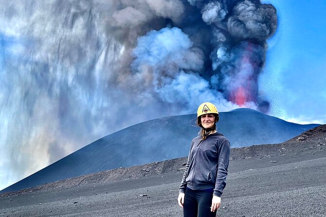 Summit Etna North 3380mt: 4x4 and trekking - Walking the crater rims: active Etna up close