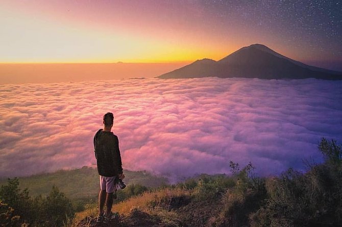 Sunrise Trekking / Hike Mount Batur Private & Natural Hot Spring - The night trek: about 2 hours up through the dark