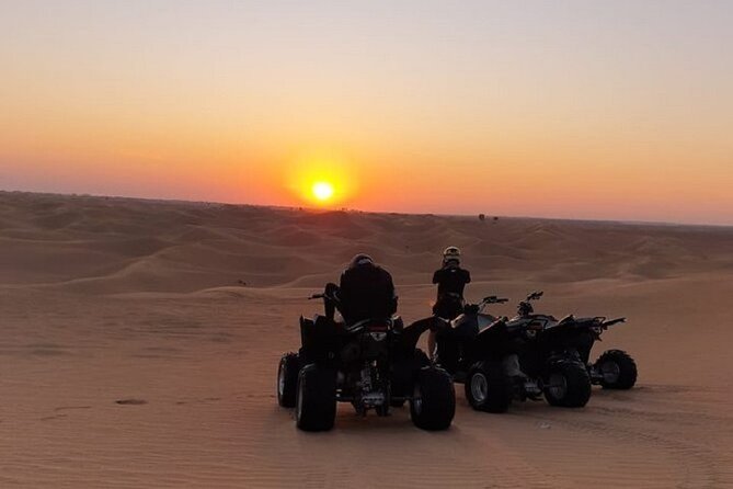 Sunset Quad Bike Safari With Camel Trek, Live Shows and Dinner - Getting picked up (and what that changes)