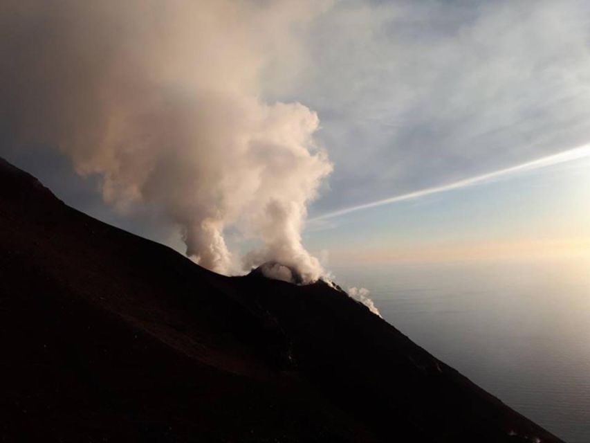 Sunset Trekking on vulcano Stromboli - Returning via Punta Labronzo mule track: when your headlamp earns its keep
