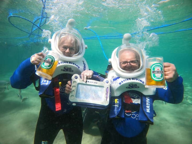 Tenerife: Underwater Walk - Sea Trek Experience - Sea Trek helmet tech: breathing easy and staying in control