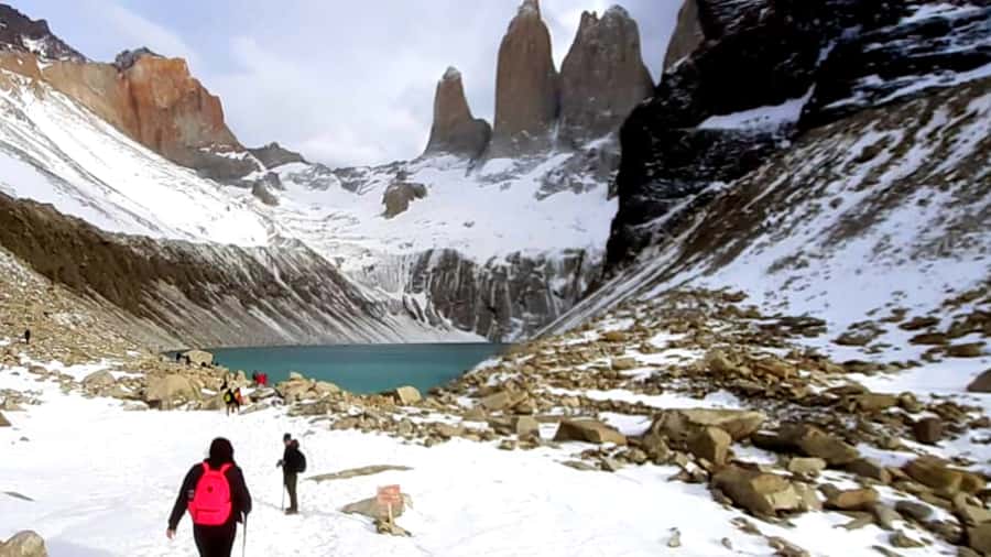 Torres del Paine: Full-Day Trekking Excursion - The Steep Section to the Main Lookout Over the Lagoon