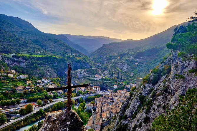 Tour with the Mountain Train, Trek to Mystic Forest and Castle - Entrevaux village: medieval streets, cathedral stop, and the castle option