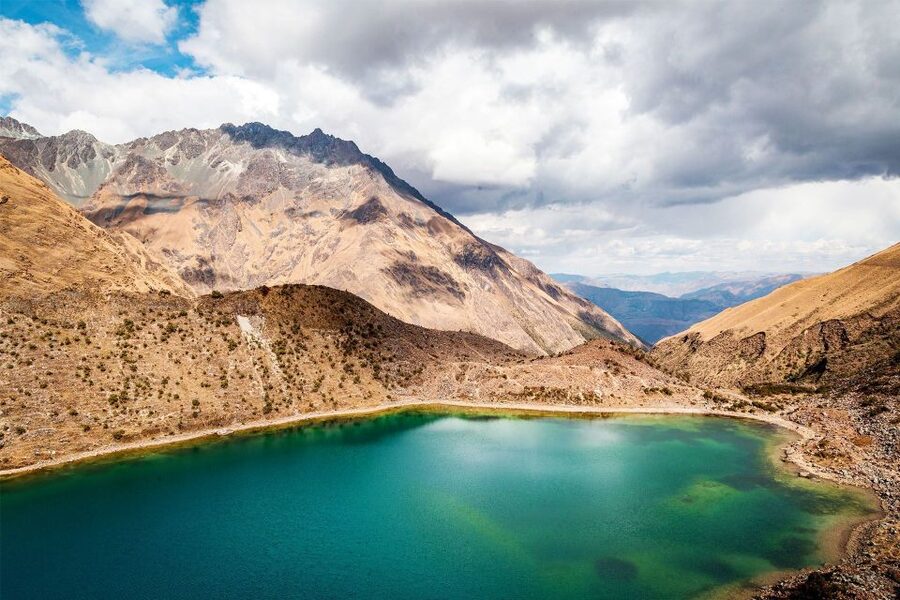 Trek to Humantay Lake from Cusco - The Humantay Lake hike: 1.5 hours uphill to 4,250 m