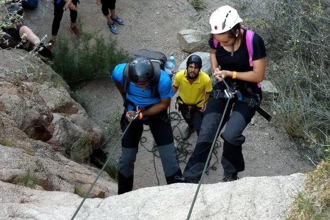 Trekking + Rapeles + Terma de Cacheuta ("Thermal Water Park") - 8 AM Start, Private Transport, and Enough Fuel for the Day