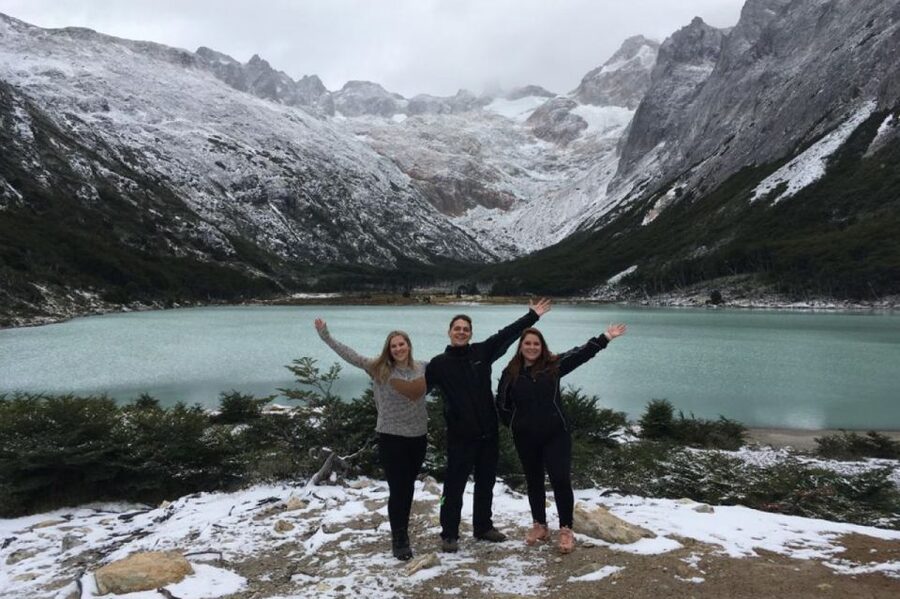Trekking to Emerald Lagoon - The return to Ushuaia: familiar path, last chances to look