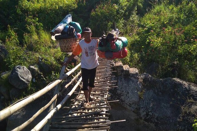 Trekking To Pergasingan Hill - Camping at the top: included gear means you travel lighter