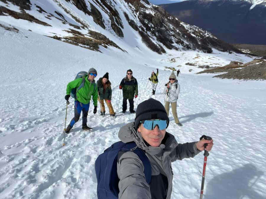 Trekking to Vinciguerra glacier and Tempanos lagoon - Entering the Ushuaia day: how this trip runs in real time