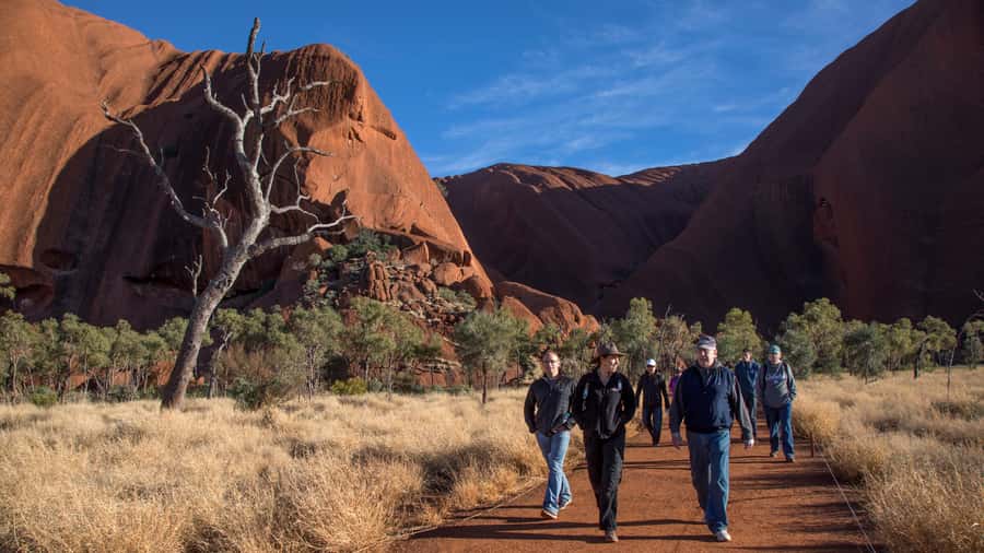 Uluru: Guided Trek of Uluru's Base in a Small Group - Sunrise Pickup and a Max 11 Vehicle Before the Heat