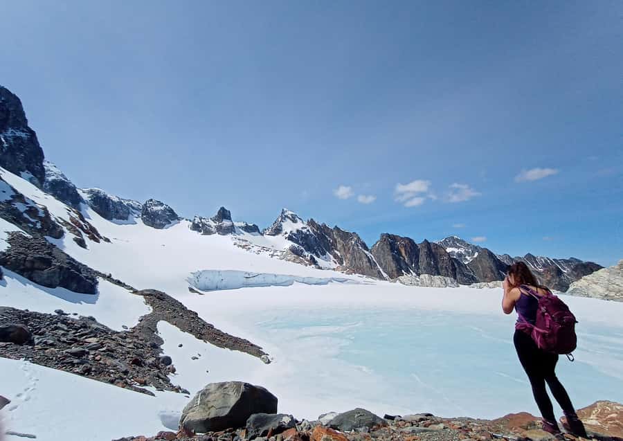 Ushuaia: Ojo del Albino - Full day trekking - Esmeralda Lagoon: the early part that sets your pace