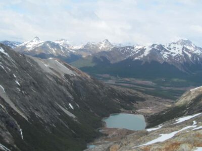 Ushuaia: Ojo del Albino - Full day trekking - 7:30 pickup and the bus ride that gets you pointed the right way