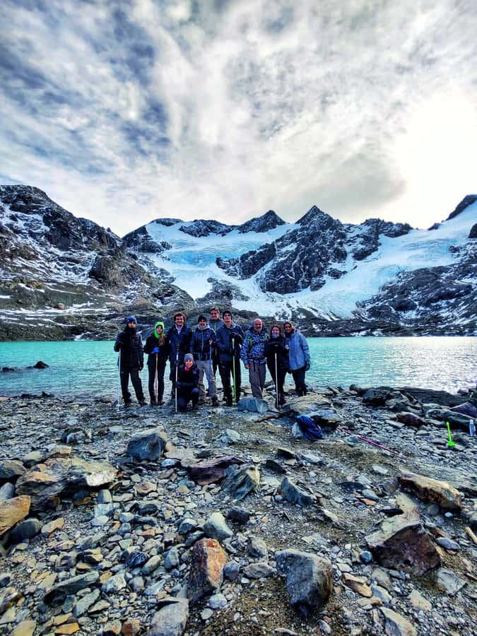 USHUAIA: TREKKING IN LAGUNA DE LOS TÉMPANOS AND VINCIGUERRA GLACIER - Glaciar Vinciguerra and the 7-Hour Trek Rhythm