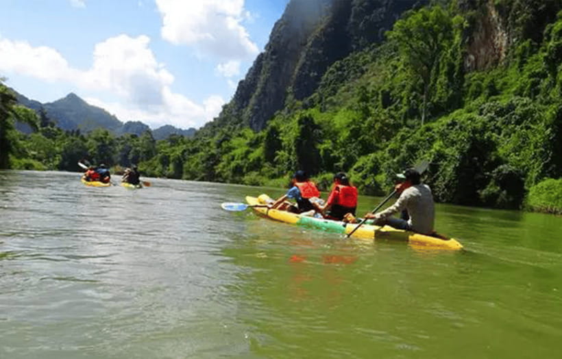Vang Vieng: Day Tour with Kayaking, Ziplining, and Rafting - What to bring (so you’re comfortable all day)