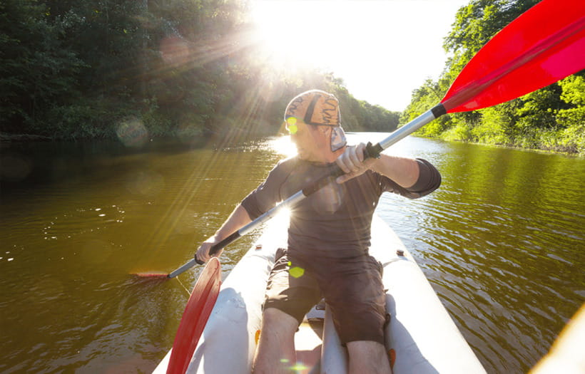 Vang Vieng: Kayaking&Water Cave&Tham Chang&Blue Lagoon 1 - Blue Lagoon 1: when to swim, when to chill